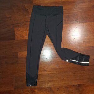Lululemon reflective leggings/tights size 6 & 25"
